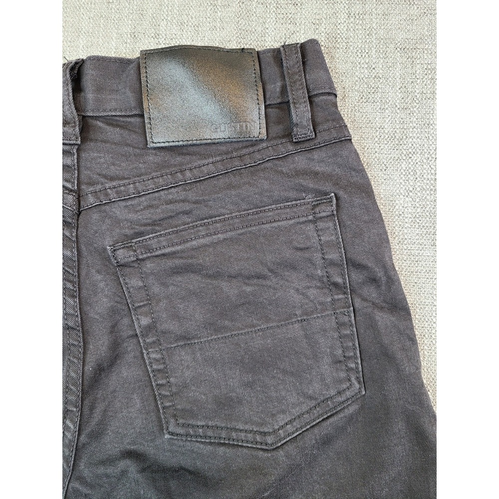 Gustin Jeans Men Slim California Super Stretch Button Fly Denim 221 - 29 (28x33)